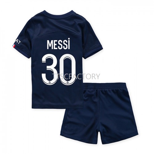 Paris Saint-Germain PSG Messi 30 Fodboldtrøjer Børn Hjemmebanesæt 2022/23 Kort ærmer Paris Saint-Germain PSG Messi 30 Fodboldtrøjer Børn Hjemmebanesæt 2022/23 Kort ærmer